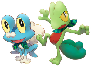 Treecko-y-Froakie