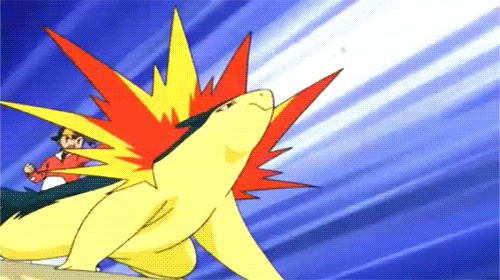 Typhlosion lanzallamas