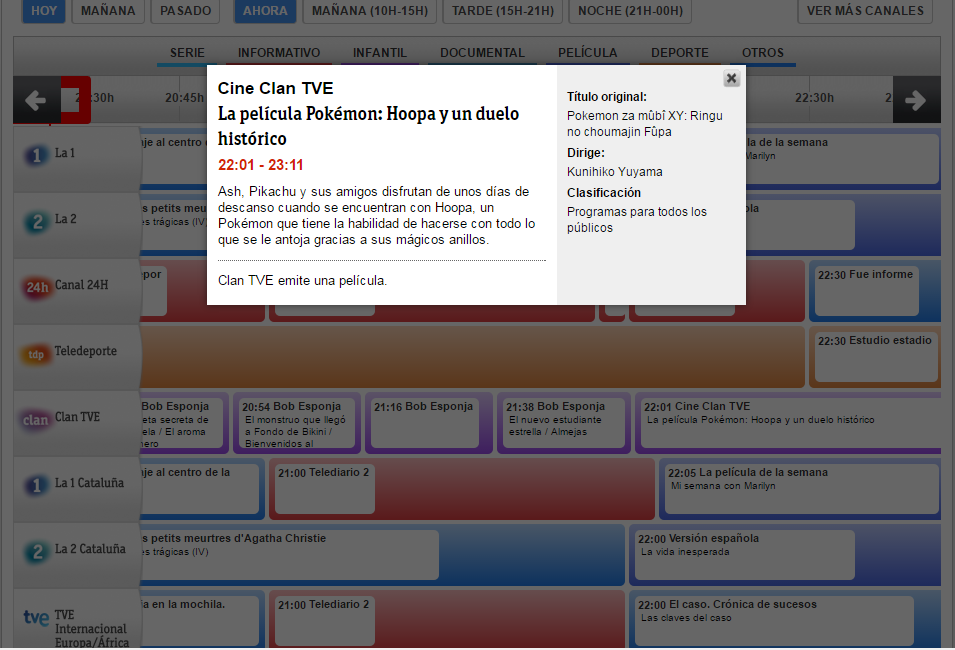 Clan película hoopa