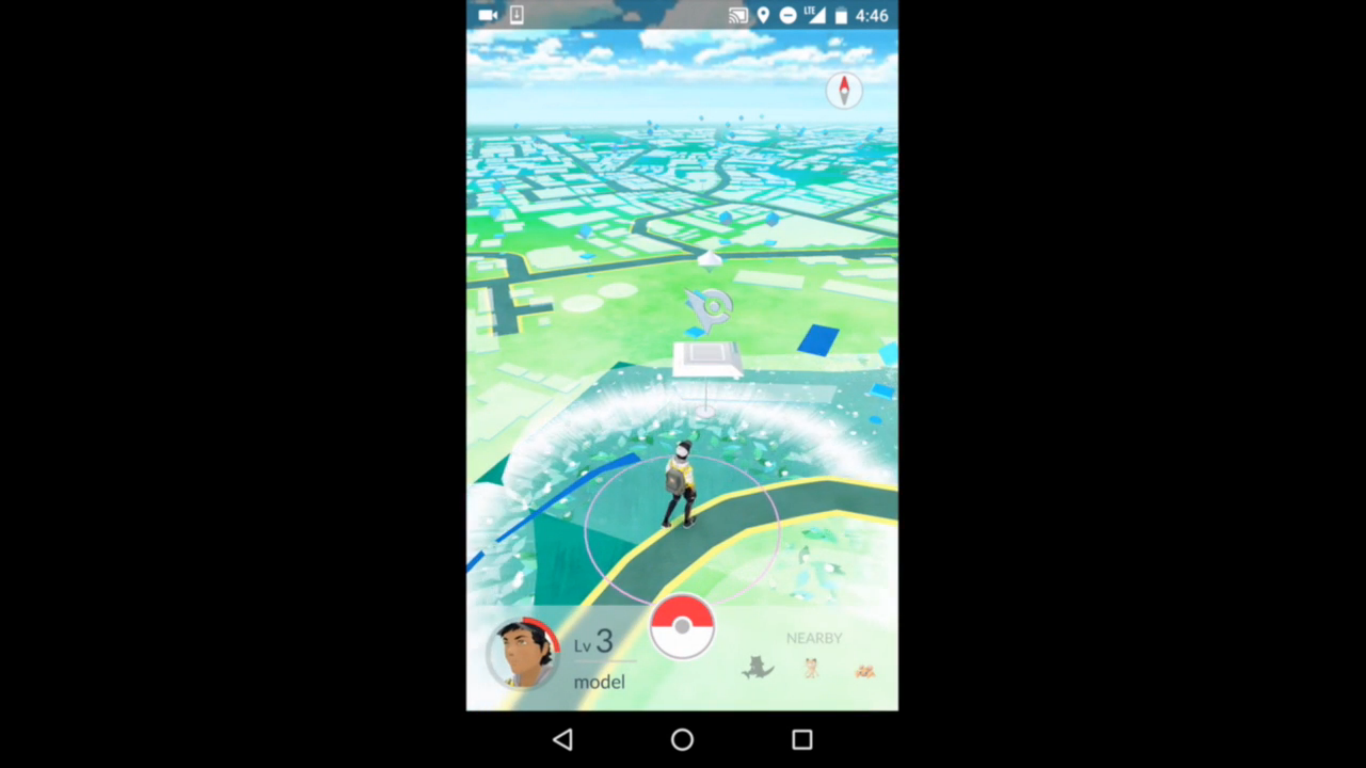 Pokémon Go mapa