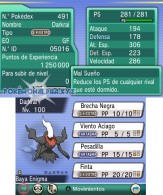 Darkrai Datos