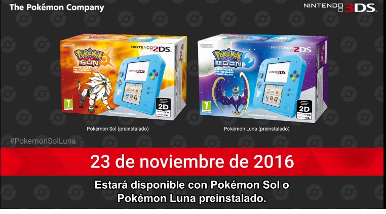 Nintendo 2DS Pokémon Sol y Luna