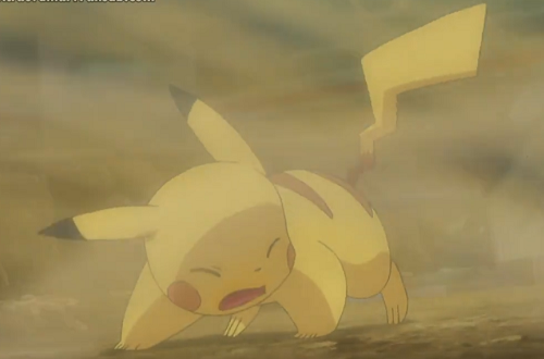 Pikachu en tormenta arena